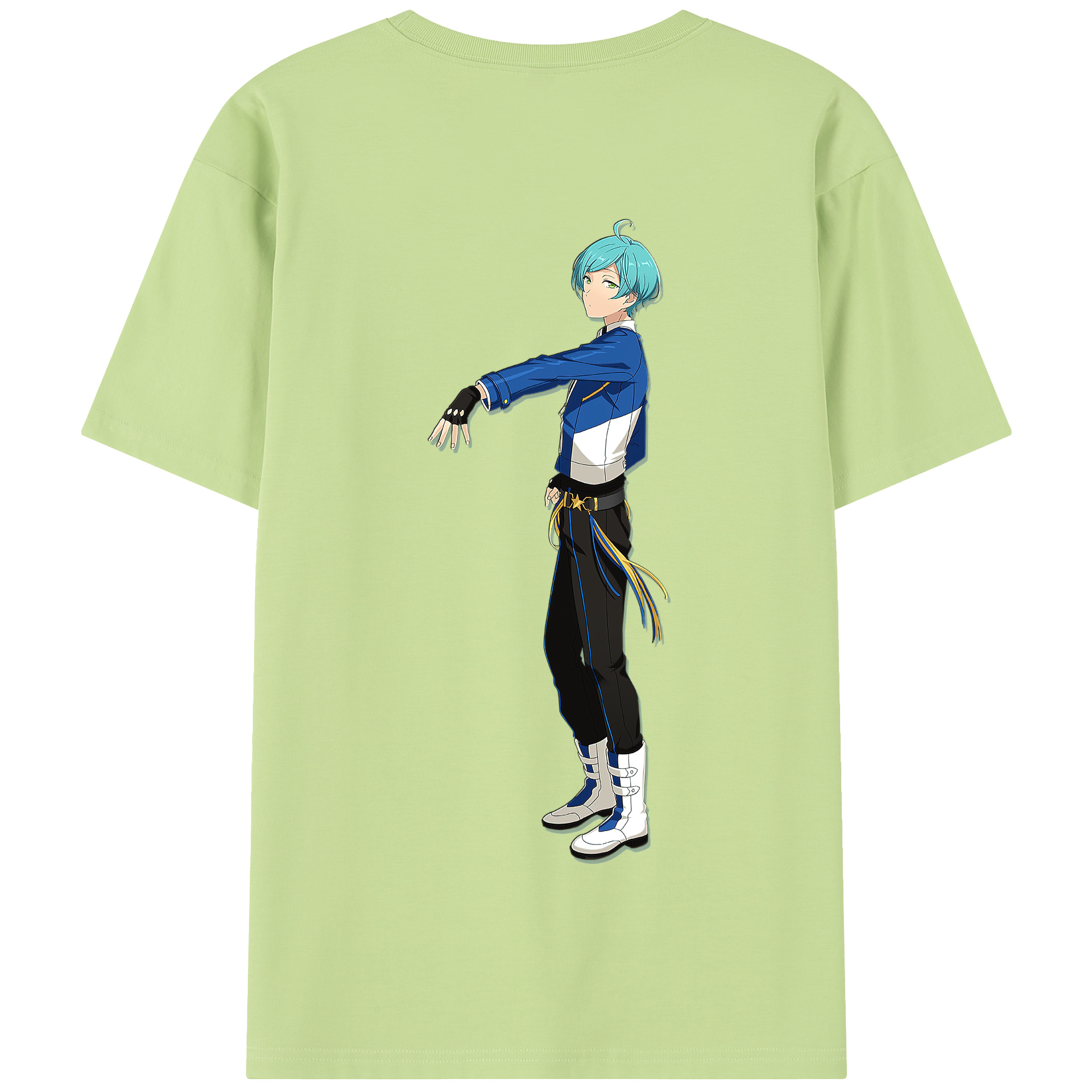 （画像用） あんさんぶるスターズ! Ensemble Stars 綿100％半袖Tシャツ（背面プリント）